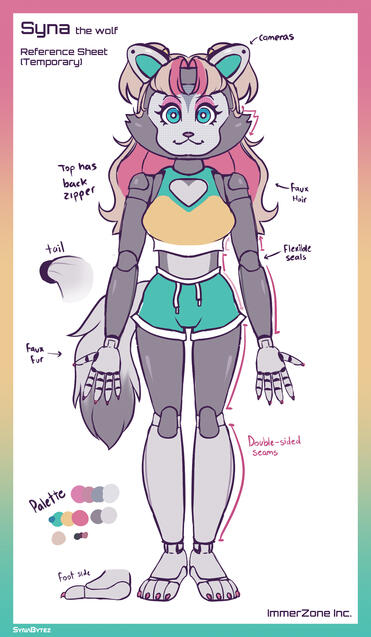 Temporary Reference Sheet | Artist: SynaBytez